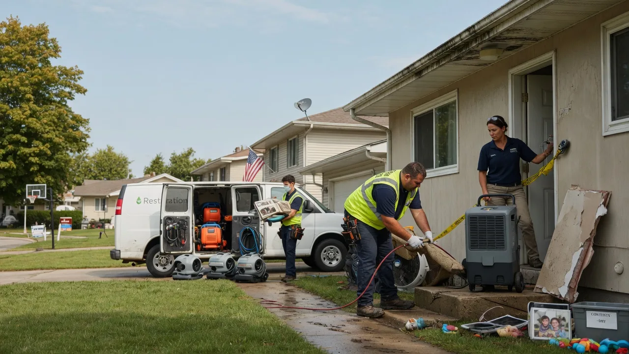 Water Damage Restoration in Jonesville, IN near me